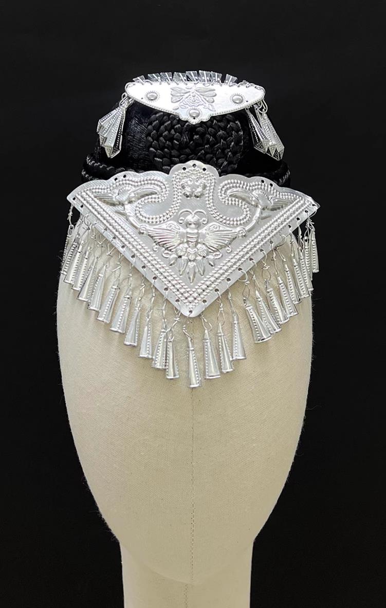 Miao Dance Headdress Ethnic Minority Ethnic Style Performance Headpiece