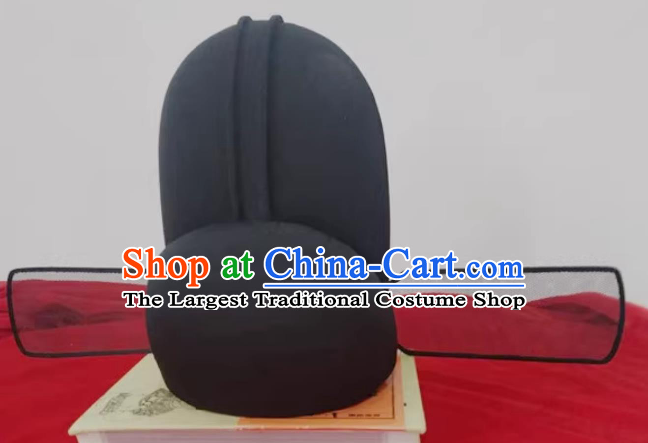 Ming Dynasty Wedding Hat Ancient Tall Official Headwear Chinese Hanfu Accessory Matching Python Robe Headwear
