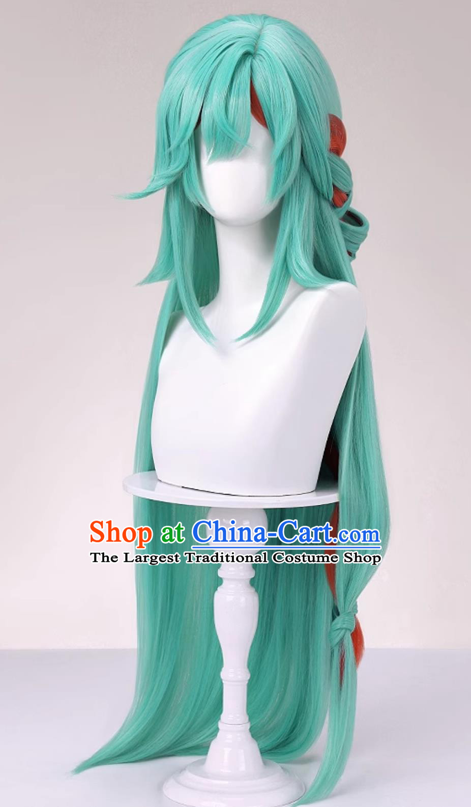 Honor Of Kings Shao Siyuan Original Cosplay Wig Bow Simulated Hair Halloween Hairpiece