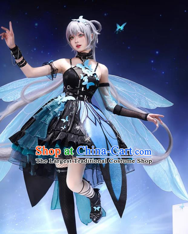 Vsinger Luo Tianyi Summer Insect Cosplay Costume Halloween Party Dress