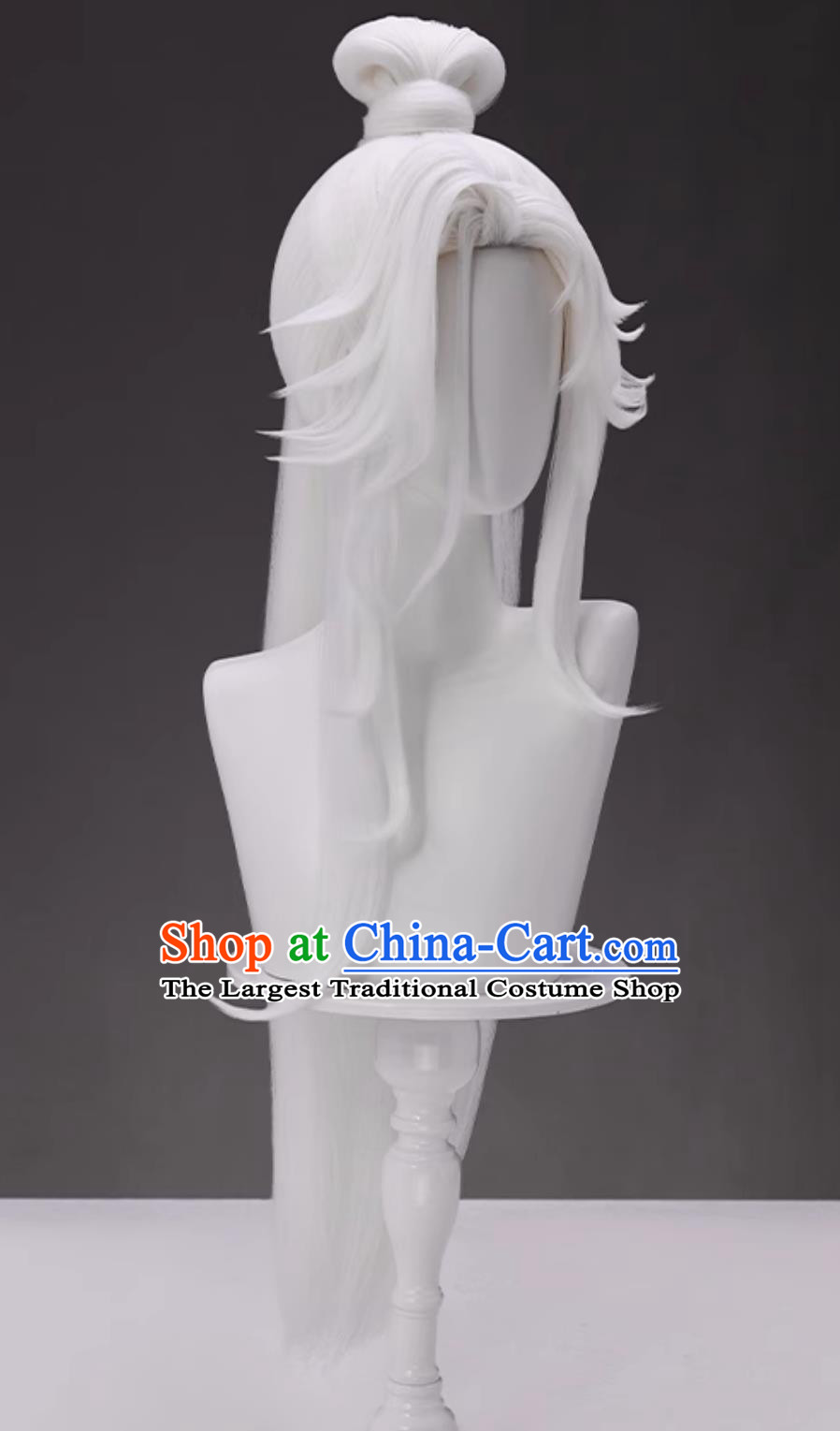 Honor Of Kings Mai Shiranui Flower Battle Cosplay Wig Simulated Scalp Corn Silk Strands Hair Halloween Hairpiece
