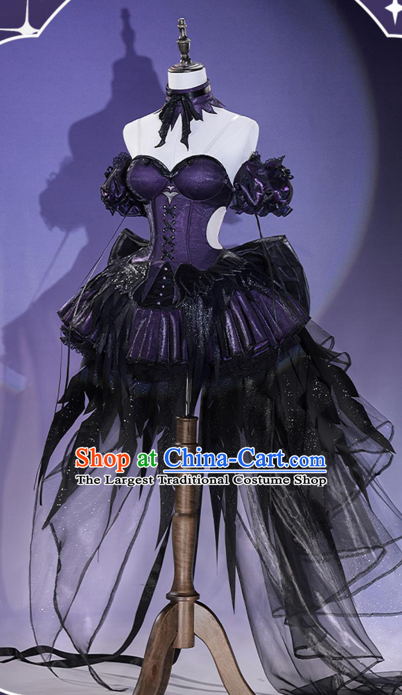 Puella Magi Madoka Magica Cosplay Costume Akemi Homura Symphony Of Fate Dress Halloween Clothing