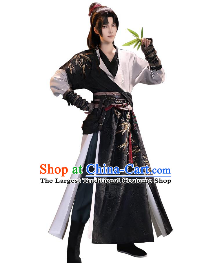 Where Winds Meet Cos Young Master Initial Cosplay Hanfu Ancient Style Outfit Halloween Costumes