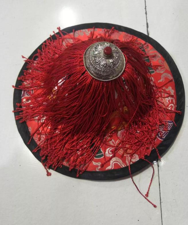 Tibetan Noble Male Hat Zang Ethnic Traditional Hat